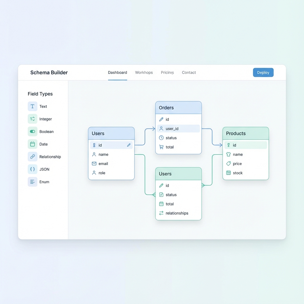 Schema Builder UI